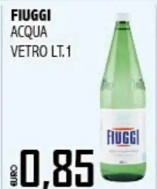 Fiuggi Acqua Vetro 1 Lt