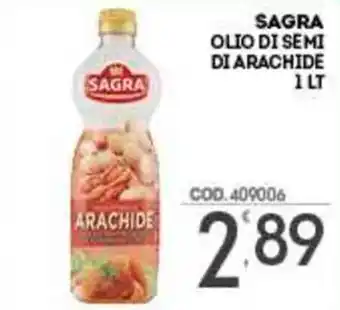 Sagra Olio di Semi di Arachide 1 lt
