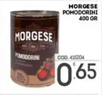 Eurocash Morgese Pomodorini 400 gr offerta