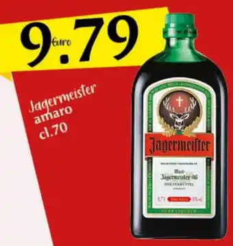 Big Food Jagermeister Amaro 70 cl offerta