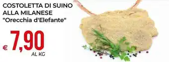 MD Discount Costolleta di Suino Alla Milanese "Orecchia d'Elefante" offerta