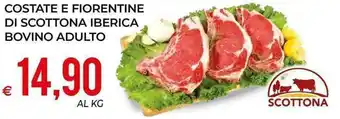MD Discount Scottona Costate E Fiorentine Iberica Bovino Adulto offerta