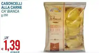 MD Discount Ca'Bianca Casoncelli Alla Carne 250g offerta