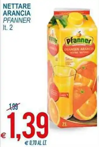 MD Discount Pfanner Nettare Arancia 2lt. offerta