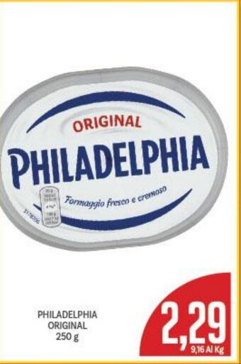Supermercati Piccolo Philadelphia Original 250 g offerta