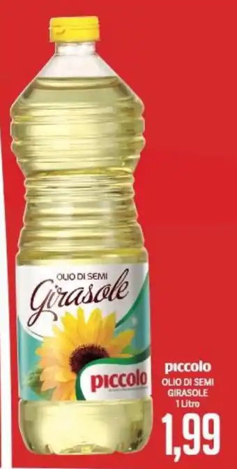 Supermercati Piccolo piccolo Olio Di Semi Girasole 1 Litro offerta