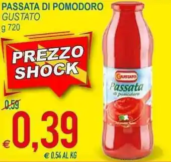 MD Discount Gustato Passata di Pomodoro 720g offerta