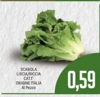 Supermercati Piccolo Scarola Liscia / Riccia Cat. 1 Origine Italia Al Pezzo offerta