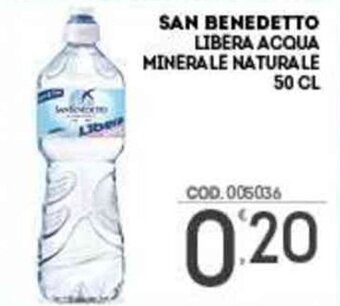 San Benedetto Libera Acqua Minerale Naturale 50 cl