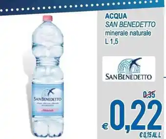 MD Discount San Benedetto Acqua 1,5L offerta