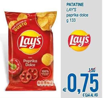 MD Discount Lay's Patatine 133g offerta