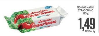 Supermercati Piccolo Nonno Nanni Stracchino 125 g offerta