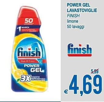 MD Discount Finish Power Gel Lavastoviglie offerta