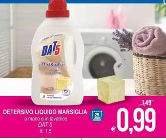 MD Discount Dat5 Detersivo Liquido Marsiglia 1,5lt. offerta