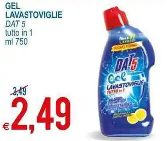 MD Discount Dat5 Gel Lavastoviglie 750ml offerta
