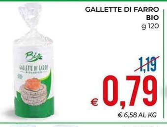 Bio Gallette di Farro 120g
