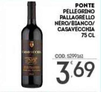 Ponte Pellegrino Pallagrello Nero/Bianco/Casavecchia 75 cl