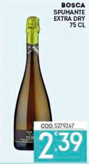 Bosca Spumante Extra Dry 75 cl