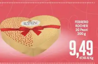Supermercati Piccolo Ferrero Rocher 20 Pezzi 200 g offerta