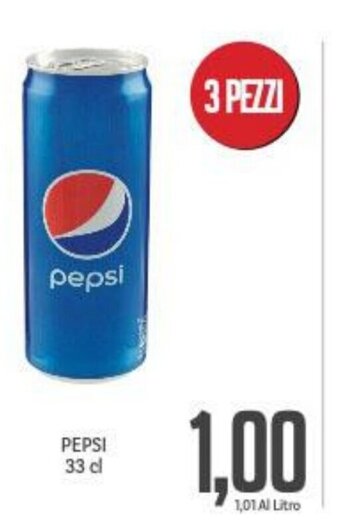 Supermercati Piccolo Pepsi 33 cl offerta