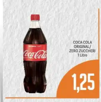Supermercati Piccolo Coca Cola Original / Zero Zuccheri 1 Litro offerta