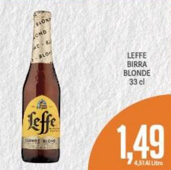 Leffe Birra Blonde 33 cl