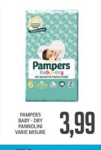 Supermercati Piccolo Pampers Baby - Dry Pannolini Varie Misure offerta