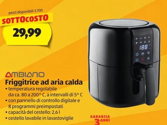 ALDI Ambiano Friggitrice ad aria calda offerta