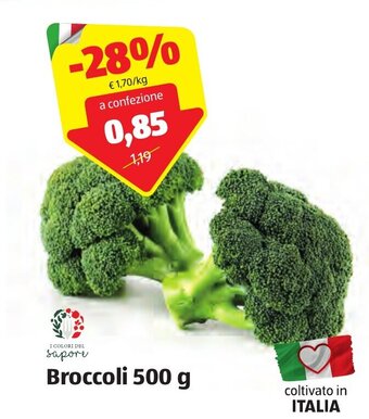 ALDI Broccoli 500 g offerta