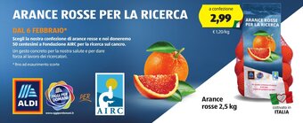 ALDI Arance rosse 2,5 kg offerta