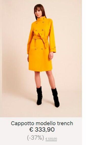 Cappotto modello trench