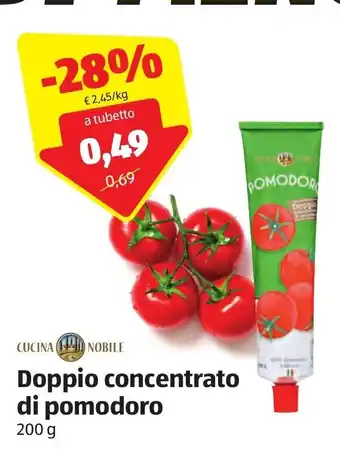 ALDI Doppio concentrato di pomodoro 200 g offerta