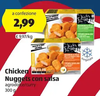 Chicken Nuggets con salsa agrodolce/curry 300 g