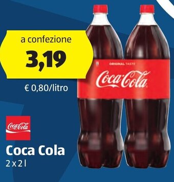 ALDI Coca Cola 2 x 2 l offerta