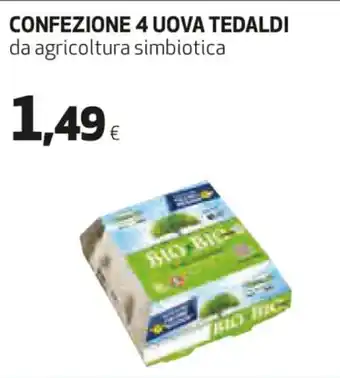 Confezione 4 Uova Tedaldi