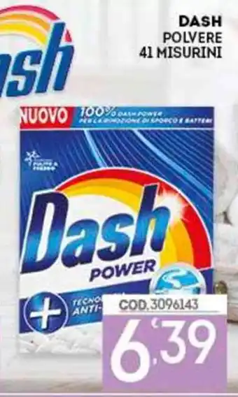 Dash Polvere 41 Misurini