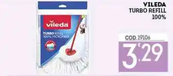 Eurocash Vileda Turbo Refill 100% offerta