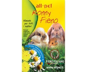 Giardineria All pet ronny fieno con tarassaco e camomilla 500 g offerta