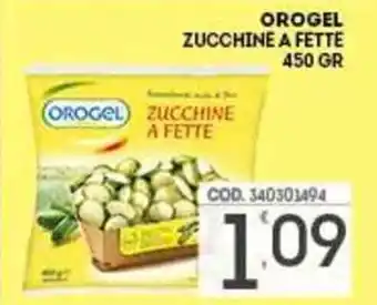 Eurocash Orogel Zucchine a Fette 450 gr offerta