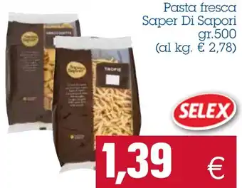 Saper Di Sapori Pasta fresca gr. 500