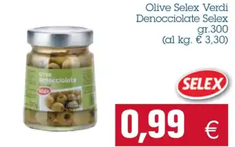 Selex Olive Selex Verdi Denocciolate gr. 300