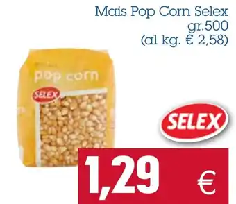 Selex Mais Pop Corn gr. 500