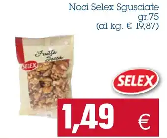 Selex Noci Sgusciate gr. 75