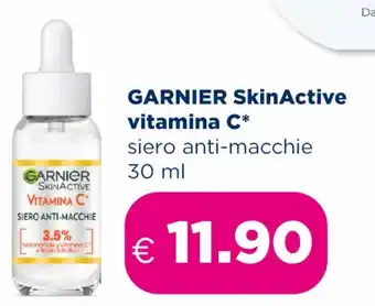 Acqua & Sapone Garnier Skin Active vitamina C siero anti-macchie 30 ml offerta
