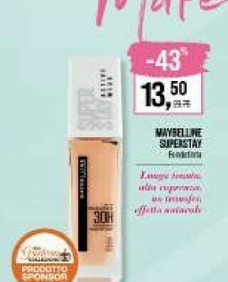 Caddy's Maybelline Superstay offerta