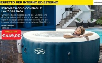Idromassaggio Gonfiabile LAY-Z-SPA Baja
