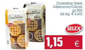 Selex Crostatine Albicocca/Cacao gr. 250
