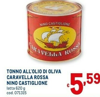 Metro Nino castiglione Tonno All'Olio D'Oliva offerta