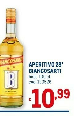 Metro Biancosarti Aperitivo 28 offerta