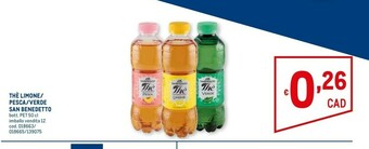 Metro San Benedetto The Verde Con Aloe Vera 500 G(ml) offerta